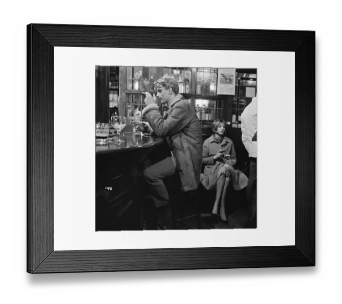 Framed Print : ser1963 bw neg 024 Framed Print : ser1963 bw neg 024