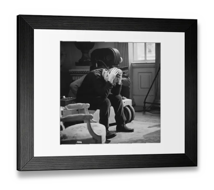 Framed Print : ser1963 bw neg 032
