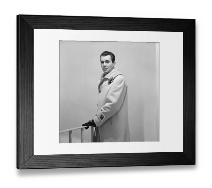 Framed Print : ser1963 bw neg 034