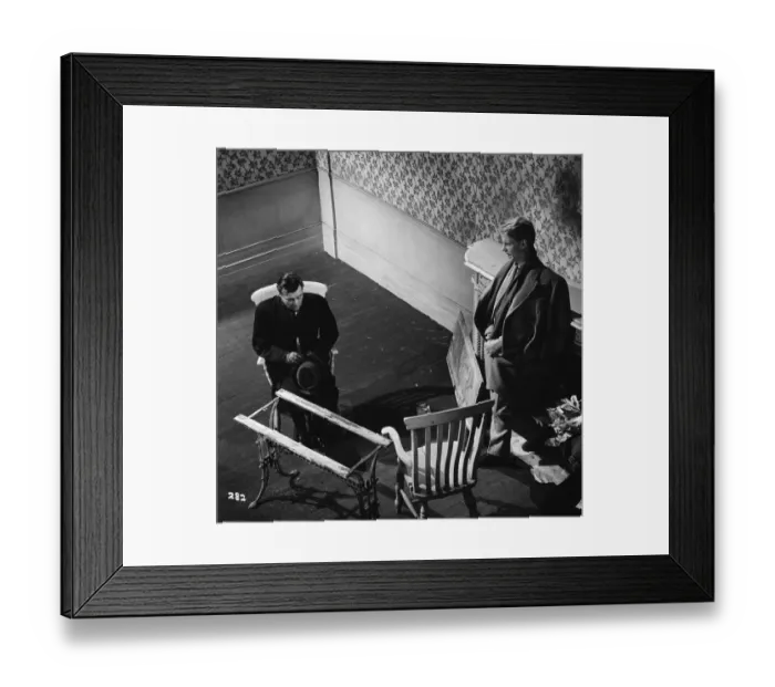Framed Print : ser1963 bw neg 048