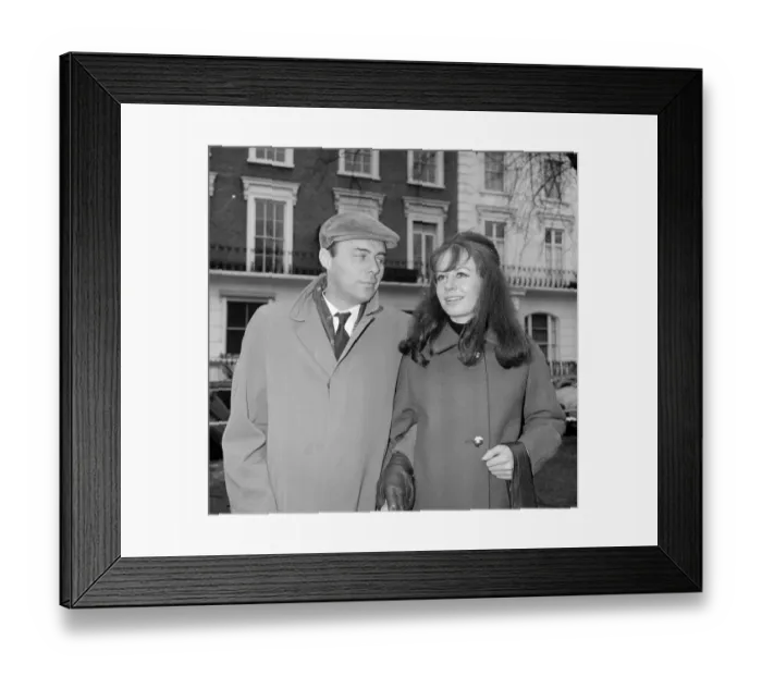 Framed Print : ser1963 bw neg 063