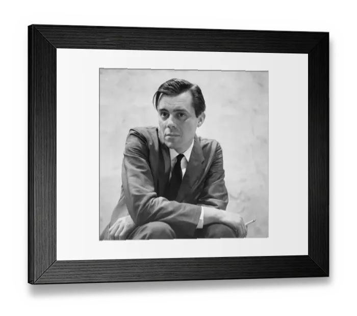 Framed Print : ser1963 bw neg 065