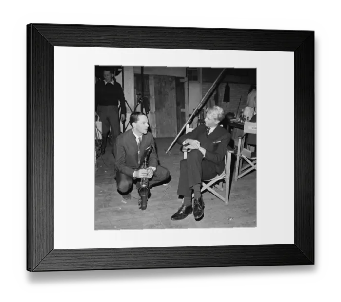 Framed Print : ser1963 bw neg 079