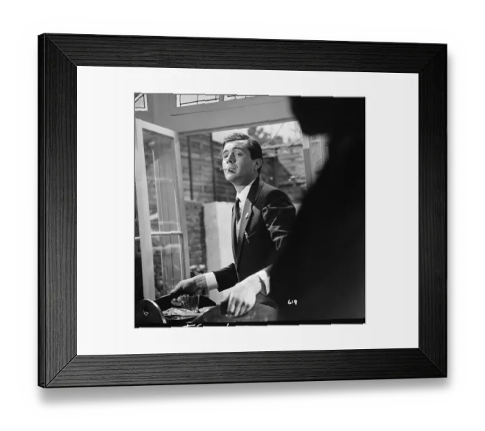 Framed Print : ser1963 bw neg 083 Framed Print : ser1963 bw neg 083