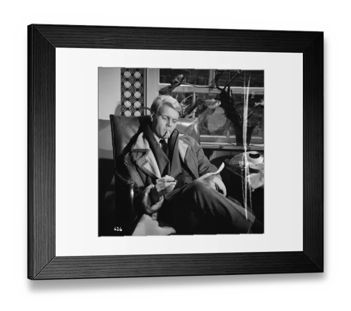 Framed Print : ser1963 bw neg 084