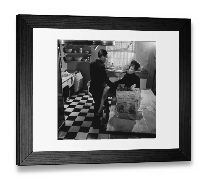 Framed Print : ser1963 bw neg 102 Framed Print : ser1963 bw neg 102