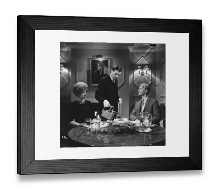 Framed Print : ser1963 bw neg 105
