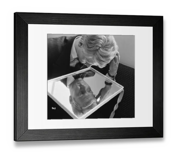 Framed Print : ser1963 bw neg 114