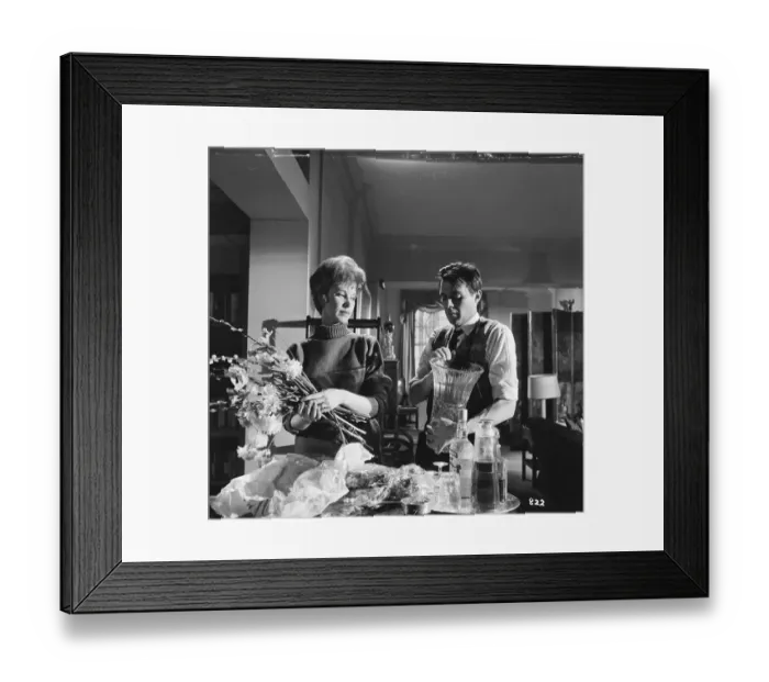 Framed Print : ser1963 bw neg 118