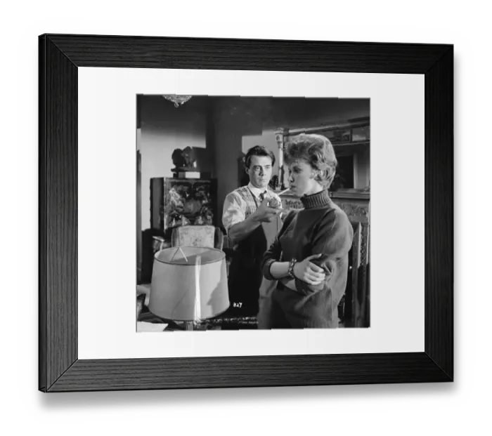 Framed Print : ser1963 bw neg 119