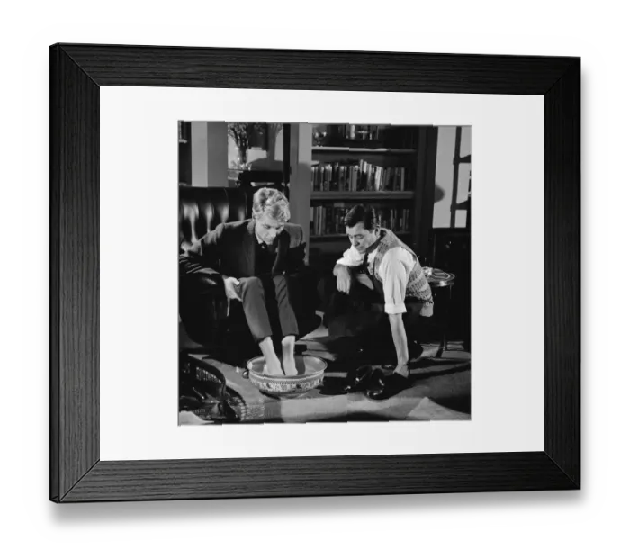 Framed Print : ser1963 bw neg 121