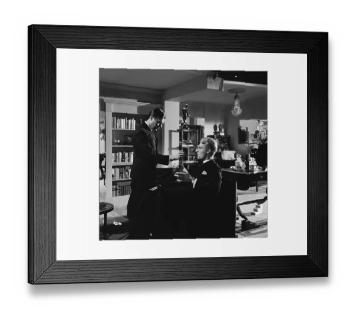 Framed Print : ser1963 bw neg 124