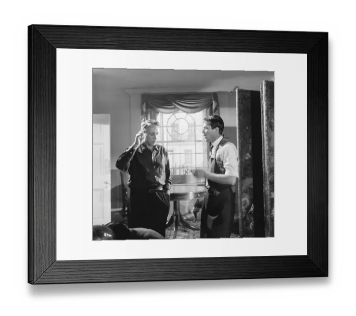 Framed Print : ser1963 bw neg 126 Framed Print : ser1963 bw neg 126