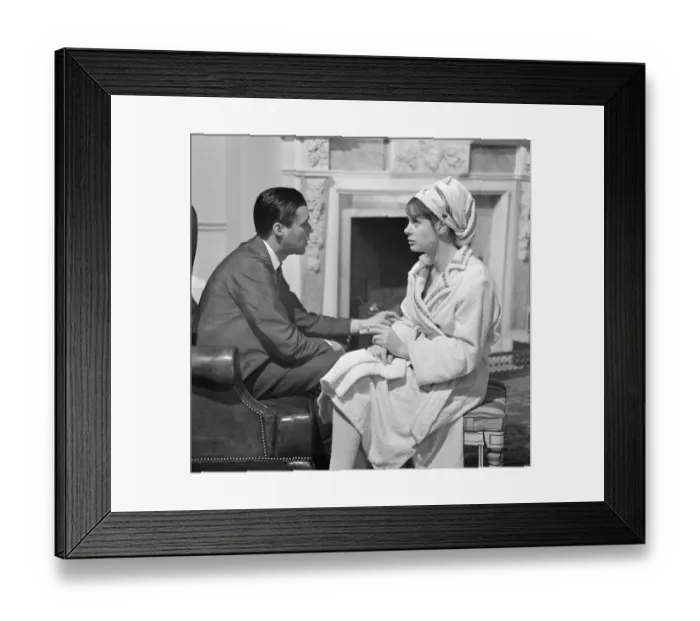 Framed Print : ser1963 bw neg 129