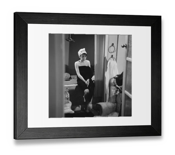 Framed Print : ser1963 bw neg 131