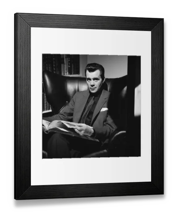 Framed Print : ser1963 bw neg 146