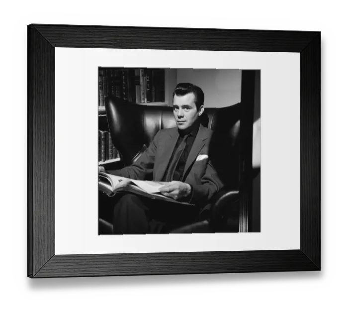 Framed Print : ser1963 bw neg 147