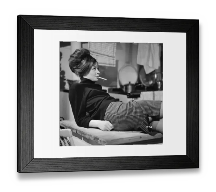 Framed Print : ser1963 bw neg 150