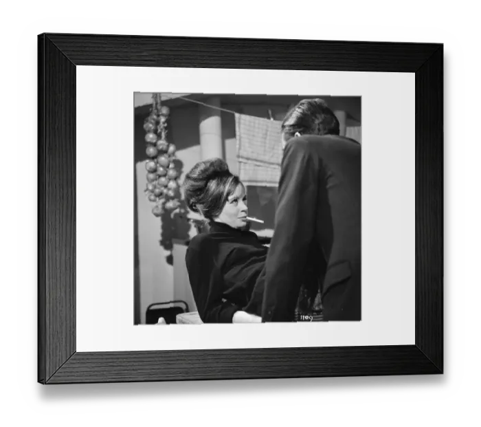Framed Print : ser1963 bw neg 154