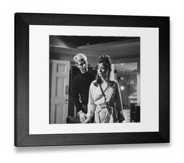 Framed Print : ser1963 bw neg 156