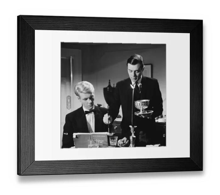 Framed Print : ser1963 bw neg 161