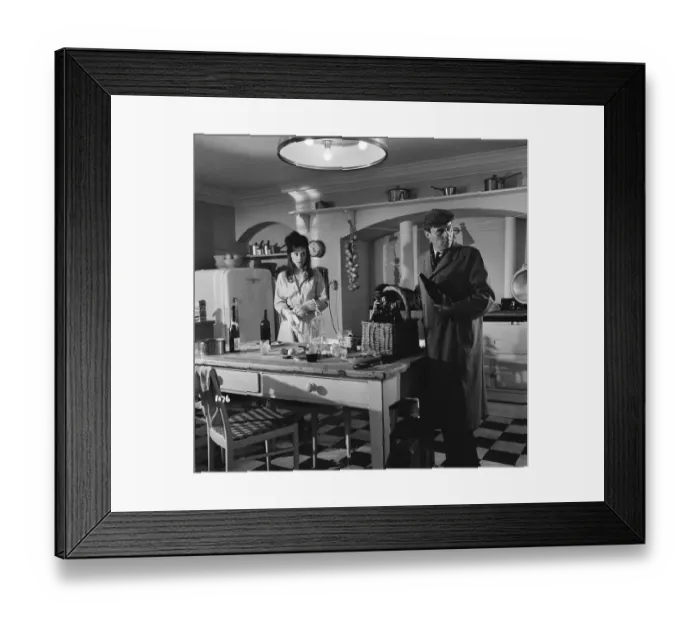 Framed Print : ser1963 bw neg 164 Framed Print : ser1963 bw neg 164