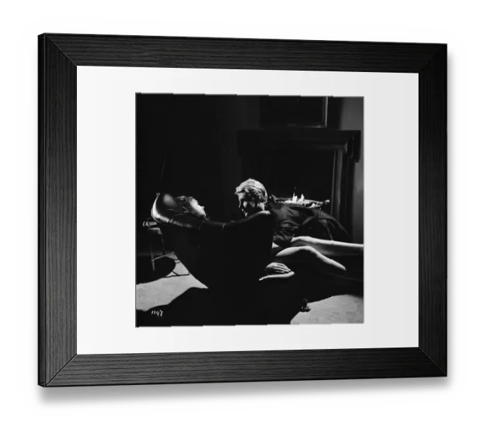 Framed Print : ser1963 bw neg 167