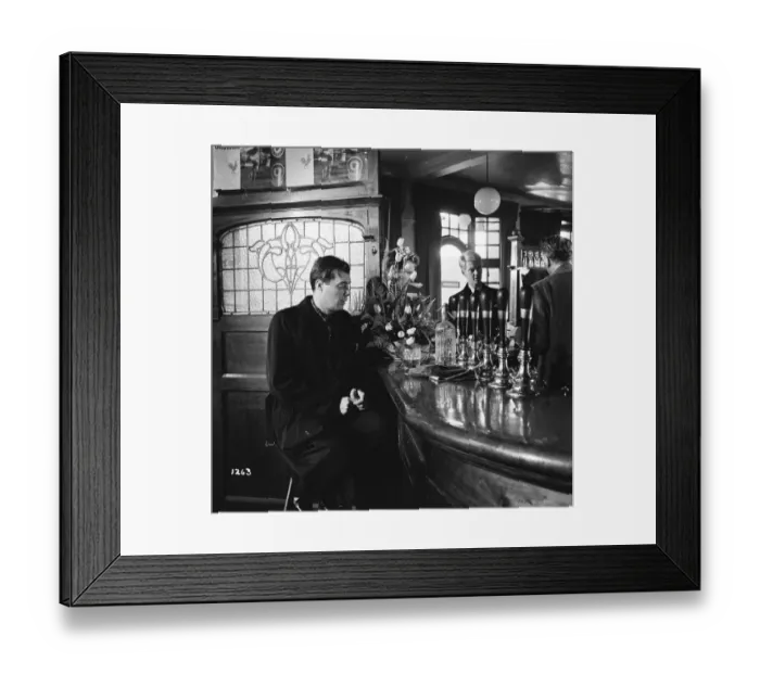 Framed Print : ser1963 bw neg 181