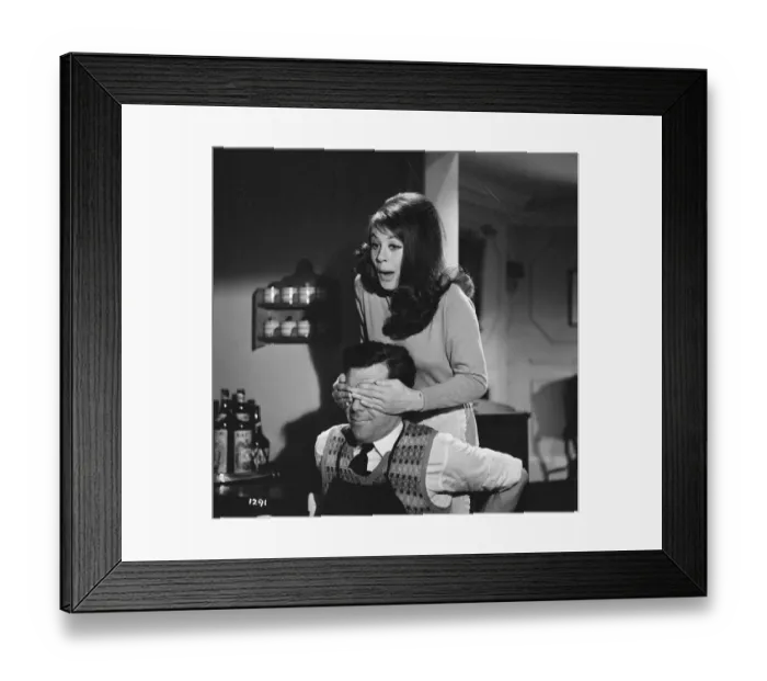 Framed Print : ser1963 bw neg 189