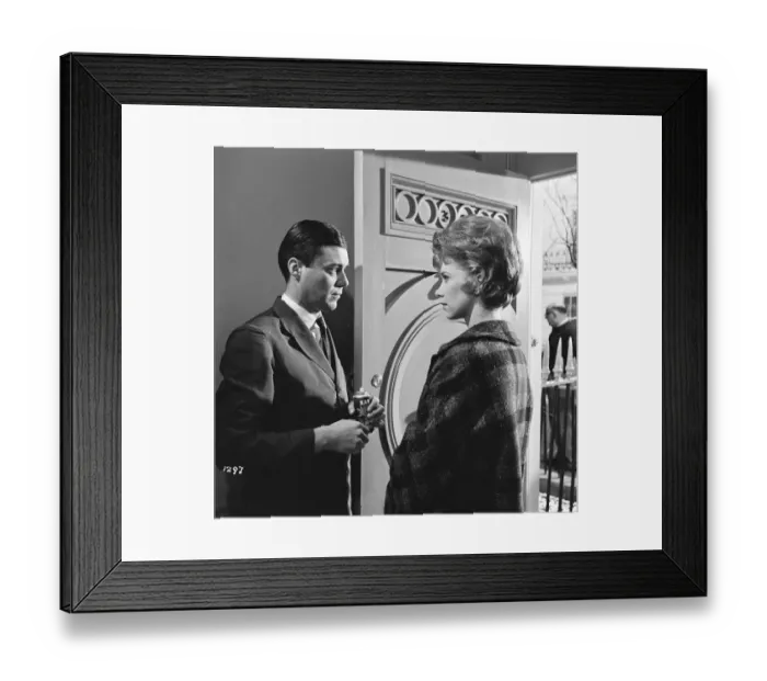 Framed Print : ser1963 bw neg 190