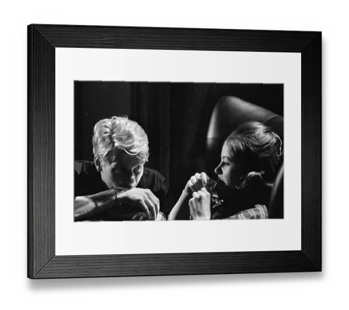 Framed Print : ser1963 bw neg 202