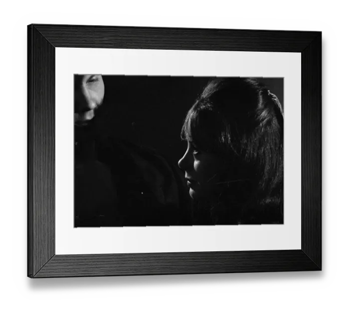 Framed Print : ser1963 bw neg 203