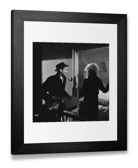 Framed Print : ser1963 bw neg 207