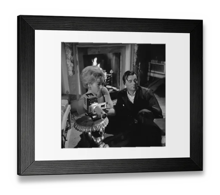 Framed Print : ser1963 bw neg 221