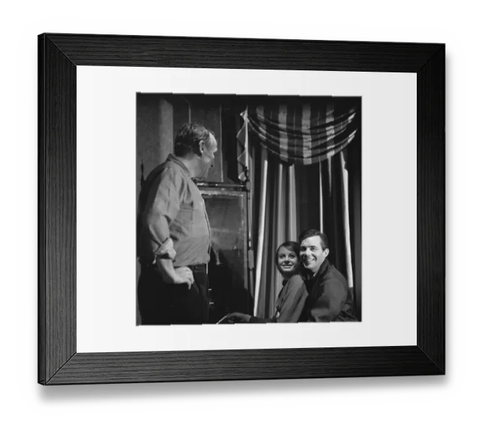 Framed Print : ser1963 bw neg 238