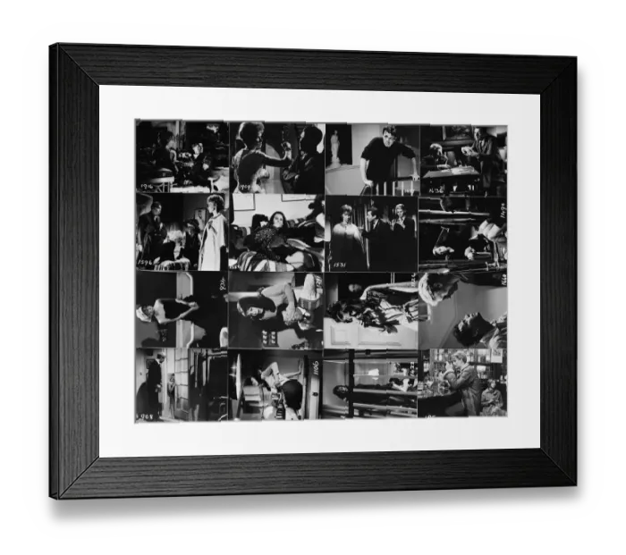Framed Print : ser1963 bw neg 299