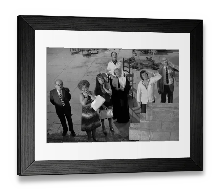 Framed Print : are1977 bw neg 032 Framed Print : are1977 bw neg 032