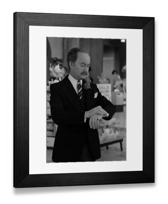 Framed Print : are1977 bw neg 048