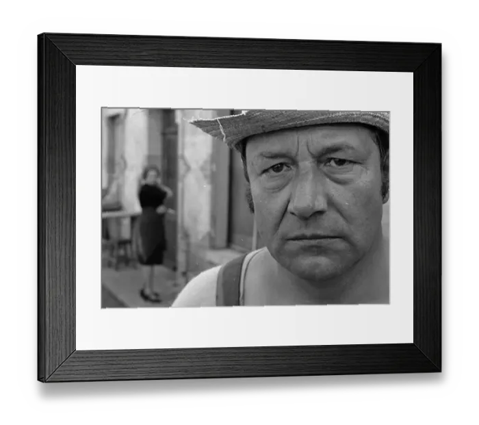 Framed Print : and1970 bw neg 003 Framed Print : and1970 bw neg 003