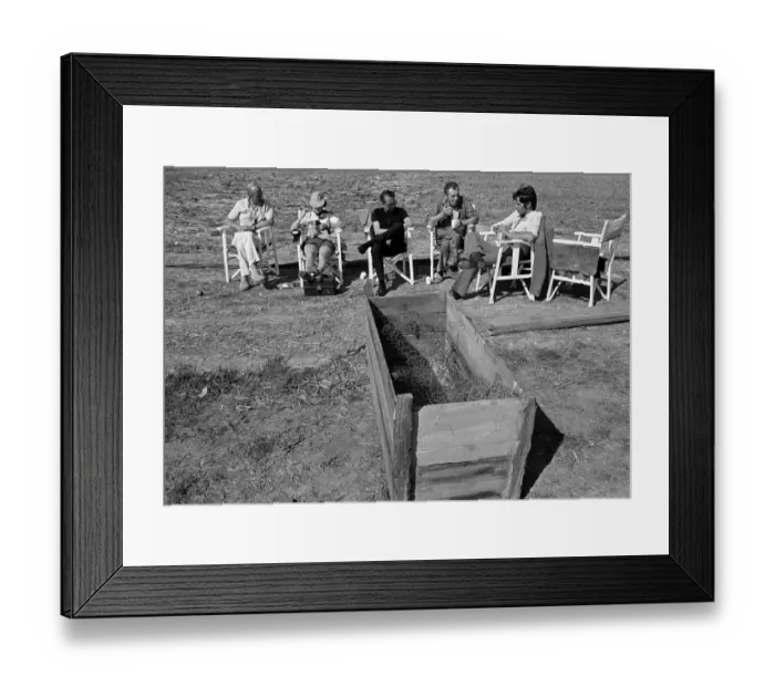 Framed Print : and1970 bw neg 006