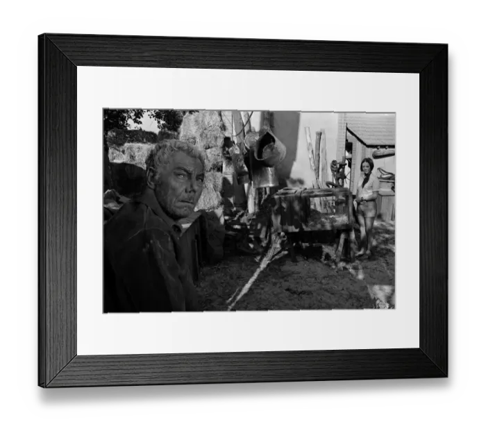 Framed Print : and1970 bw neg 017