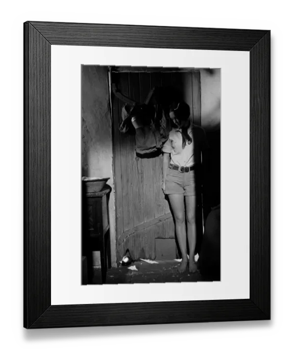 Framed Print : and1970 bw neg 043 Framed Print : and1970 bw neg 043