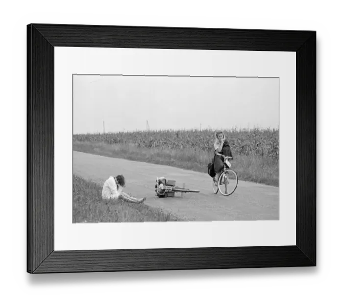Framed Print : and1970 bw neg 050