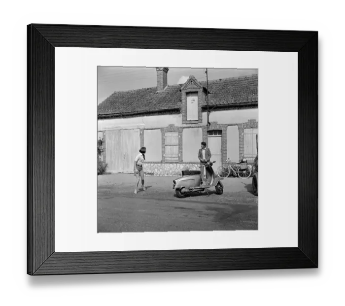Framed Print : and1970 bw neg 113