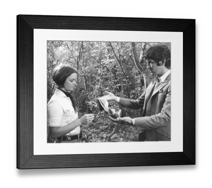 Framed Print : and1970 bw pri 015