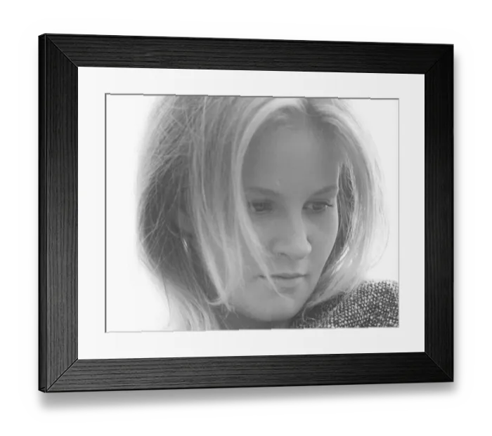 Framed Print : and1970 bw pri 072 Framed Print : and1970 bw pri 072