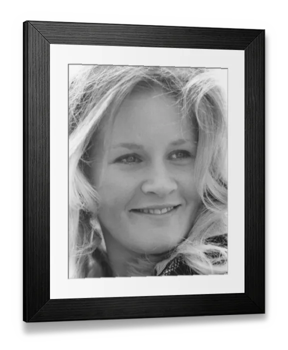 Framed Print : and1970 bw pri 075