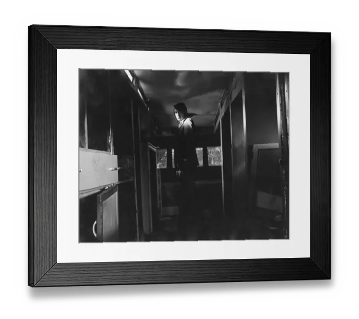 Framed Print : and1970 bw pri 117