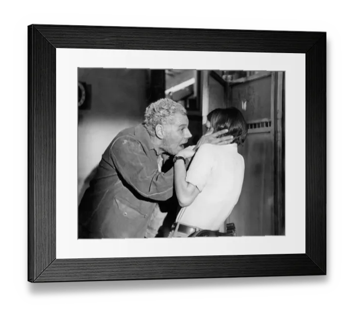 Framed Print : and1970 bw pri 122 Framed Print : and1970 bw pri 122