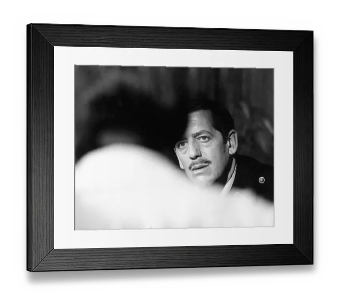 Framed Print : and1970 bw pri 126